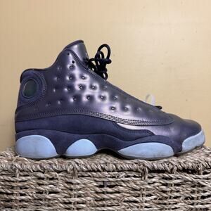 7Y - Jordan 13 Purple Metallic RARE! PREOWNED NO BOX